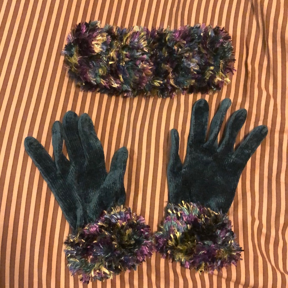 Gloves and Head Warmer